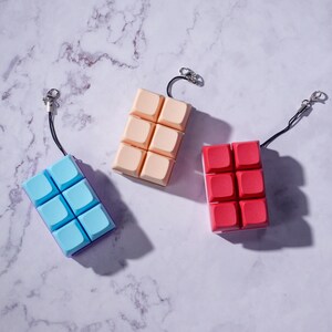 6 Key Strudel Pop - Mechanical Keyboard Fidget Toaster Pastry Keychain bild 4