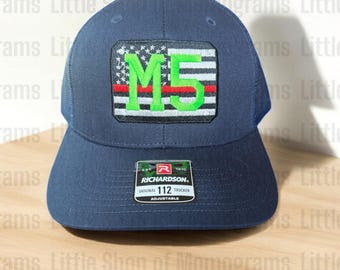 Embroidered Medic Hat: First Responder EMS Cap