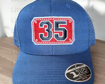 Customizable Firefighter Flex Fit Hat: Embroidered Engine Co. Design