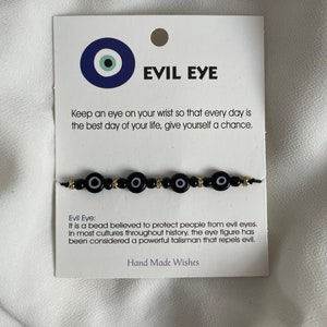 Evil eye bracelets