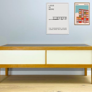 Modern Oak Sideboard Bench 118cm BEN-18