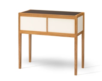 Desk Sideboard Oak Wood 75cm DES-75