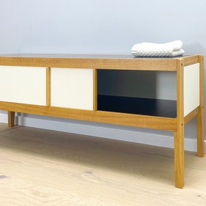 Oak Bench Sideboard Modern 130cm BEN-130