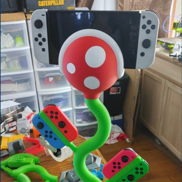 Piranha Edition Nintendo Switch Plant Stand