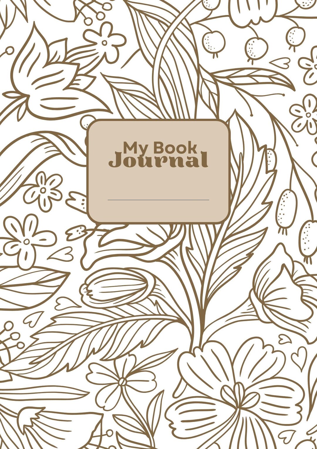 Book Journal Printable: Reading Log, Review Templates, Coloring Pages ...