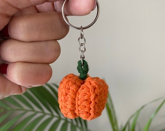 Halloween Pumpkin Keychain