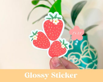 Strawberries Sticker