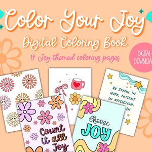 Color Your Joy Digital Coloring Book