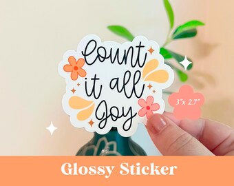 Count It All Joy Sticker