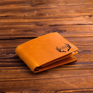 Personalized Wallet,Mens Wallet,Engraved Wallet,Groomsmen Wallet,Leather Wallet,Custom Wallet,Boyfriend Gift for Men,Father Day Gift for Him