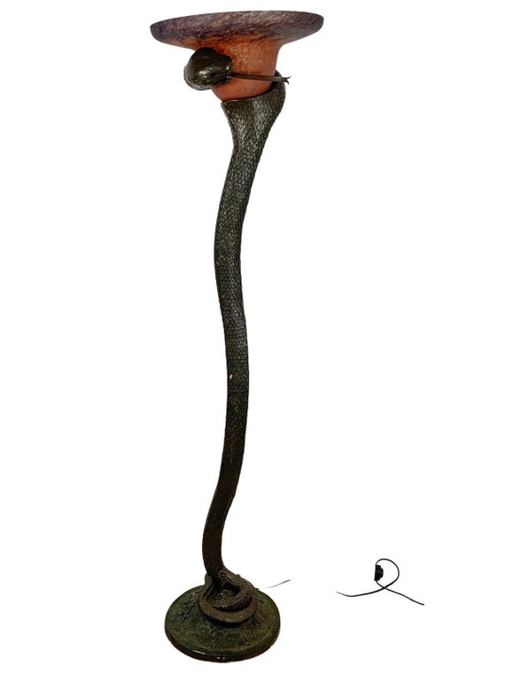 Vintage snake lamp deals