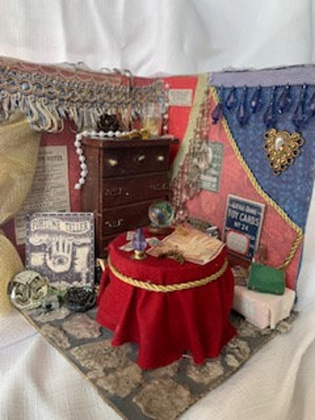 Miniature Fortune Teller Tent Etsy