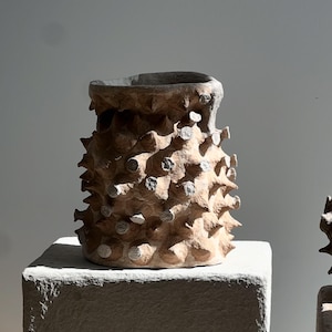 Celestial Echoes-O collection ,  paper mache sculpture
