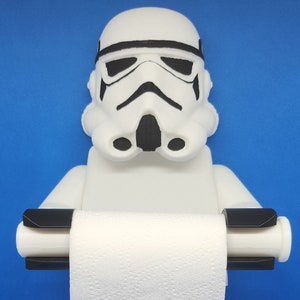 Portarrollos de papel higiénico Lego Man Stormtrooper imagen 1
