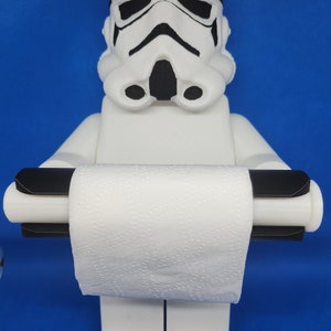 Portarrollos de papel higiénico Lego Man Stormtrooper imagen 2