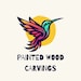 PaintedWoodCarvings store logo