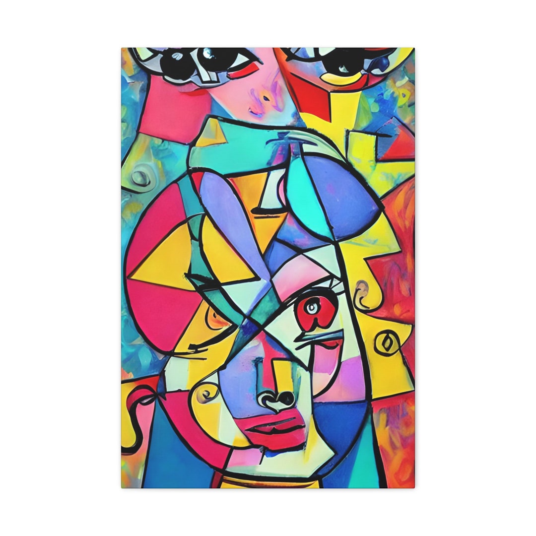 picasso-wall-art-picasso-style-painting-picasso-gallery-etsy