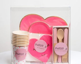 Love Heart Tableware Set