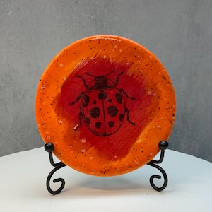 4 Inchs in Diameter Lady Bug Tile