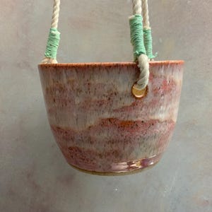 Planter, Handmade, Ceramic, Stoneware, Thrown on wheel Planter