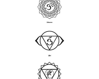 7 Chakras / Downloadable Digital Print/ 7 Chakras for Digital Print/ Digital Print /Wall Art