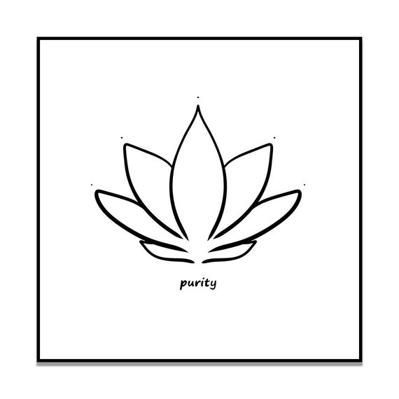 Lotus Flower Symbol