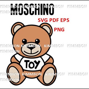 Moschino toy SVG & PNG Download  Toys logo, Teddy bear collection, Moschino  logo