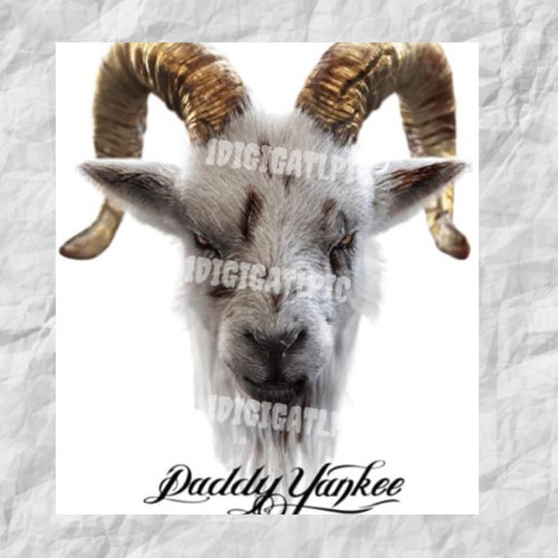 Daddy Yankee Legendary Goat Image Last Tour Reggaeton Music Concert