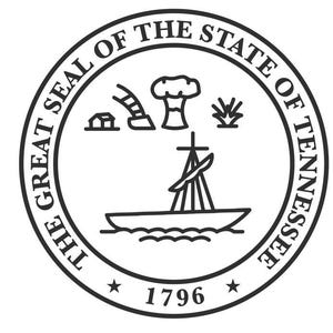Tennessee Great Seal-logo embleem digitale vector .ai, .svg, .png
