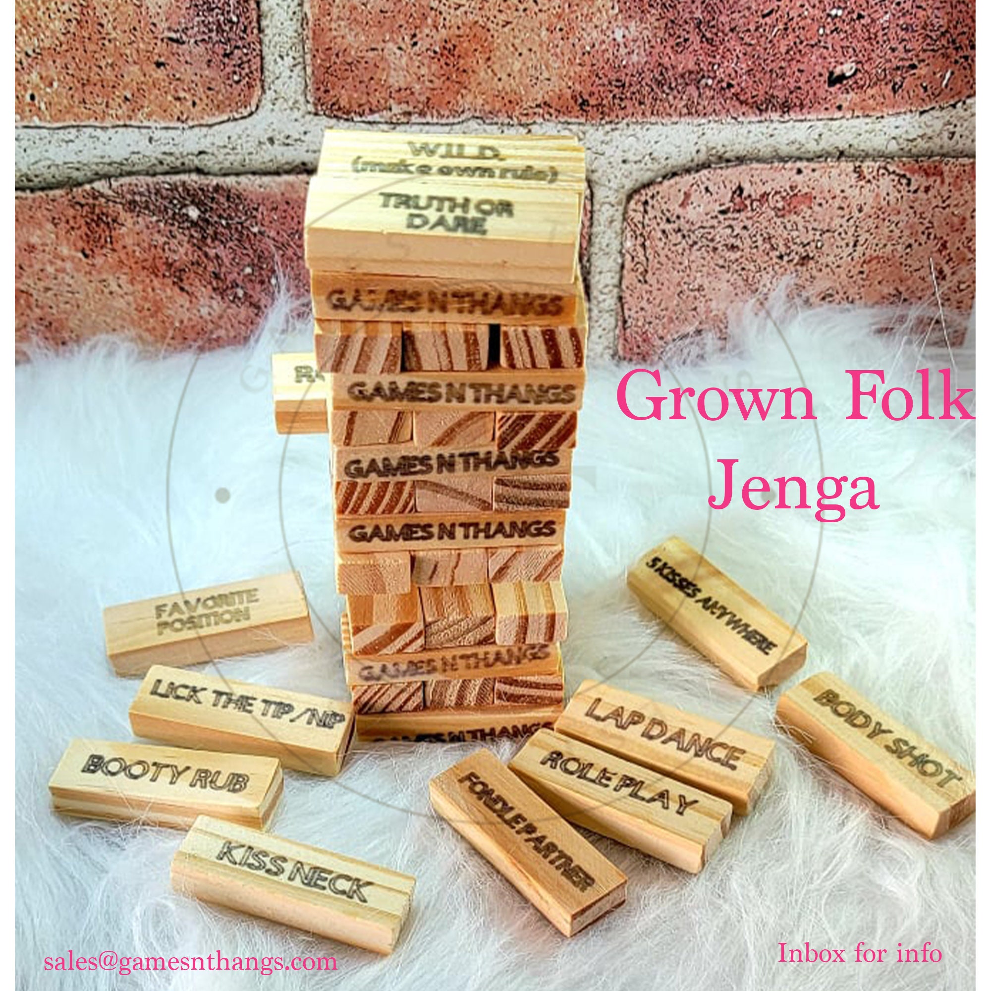 Couple Jenga - Etsy