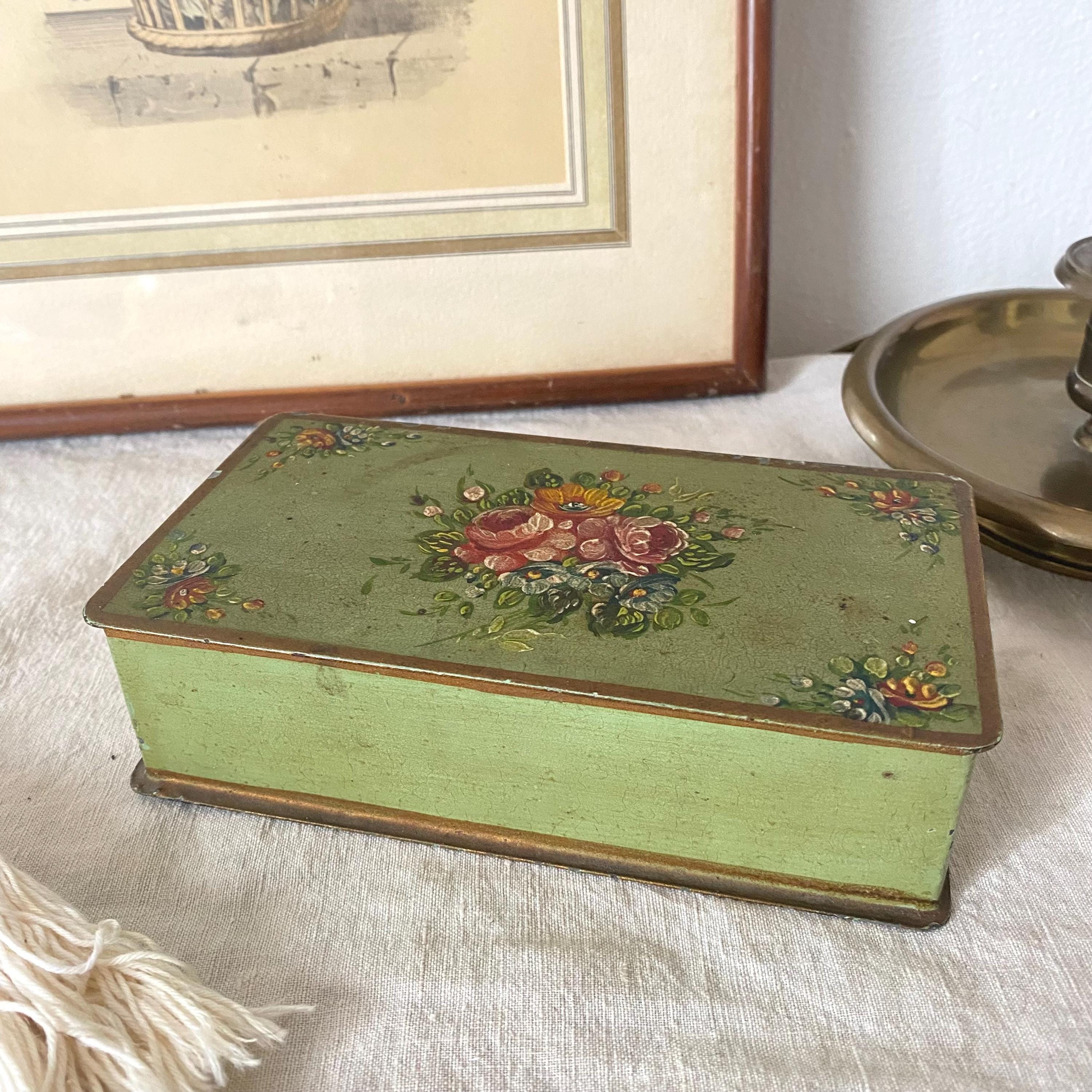 Old metal box - Etsy 日本