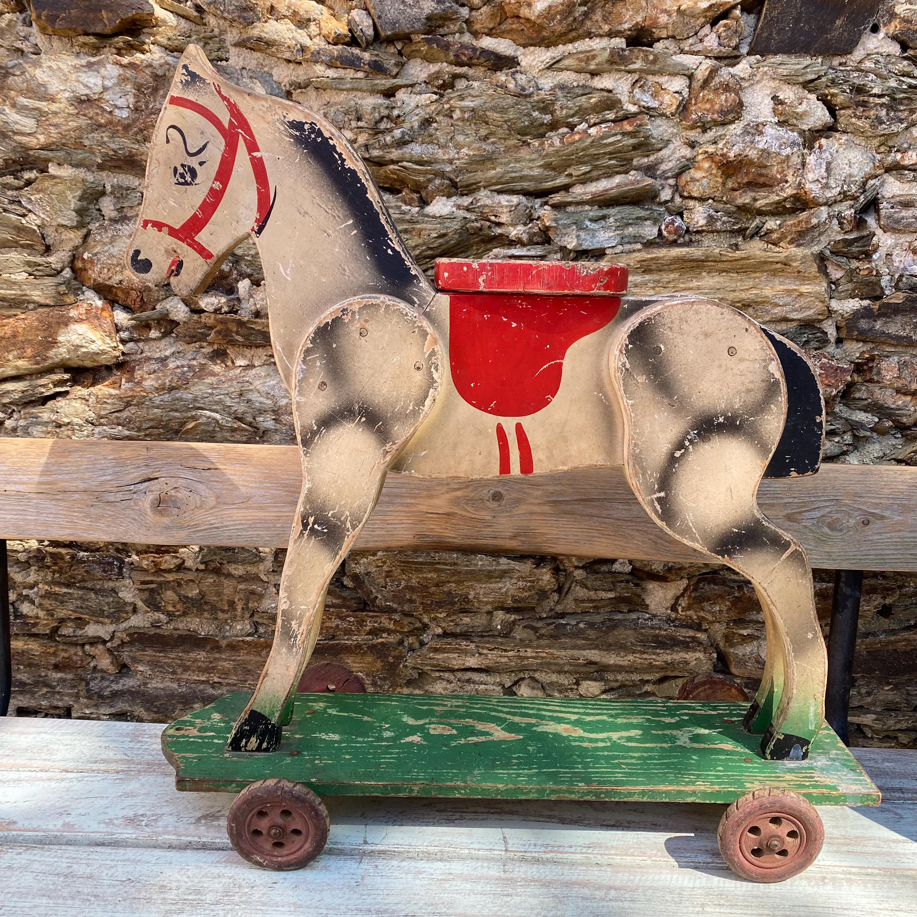 古い 木の おもちゃ 木製 木馬 古道具 アンティーク レトロ 玩具 楽天市場】木馬 アンティークの通販