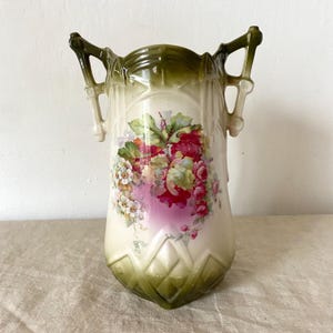 Antique art nouveau flower vase, Antique art nouveau flower vase