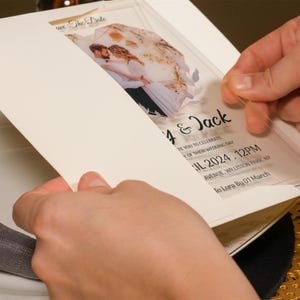 Hochzeitseinladung, Partyeinladung, Geburtstagseinladung, Klare Einladung, Hochzeitseinladungsset, Frosted Einladungen, personalisierte
