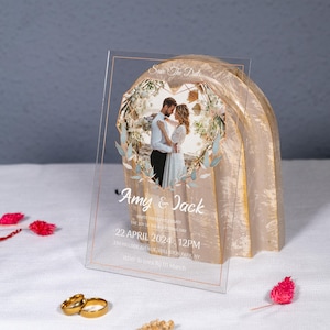 Hochzeitseinladung, Partyeinladung, Geburtstagseinladung, Klare Einladung, Hochzeitseinladungsset, Frosted Einladungen, personalisierte