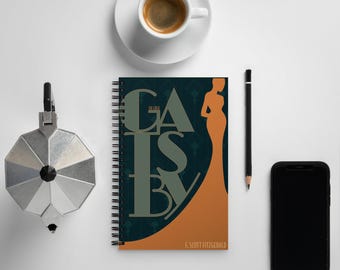 The Great Gatsby Book Cover Redesign Spiralblock