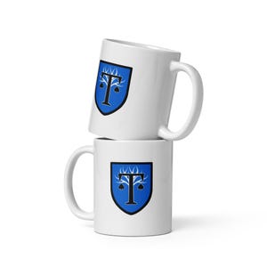 Truham Grammar School for Boys - Heartstopper White glossy mug