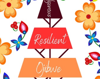 Indigenous Resilient Floral Graphic