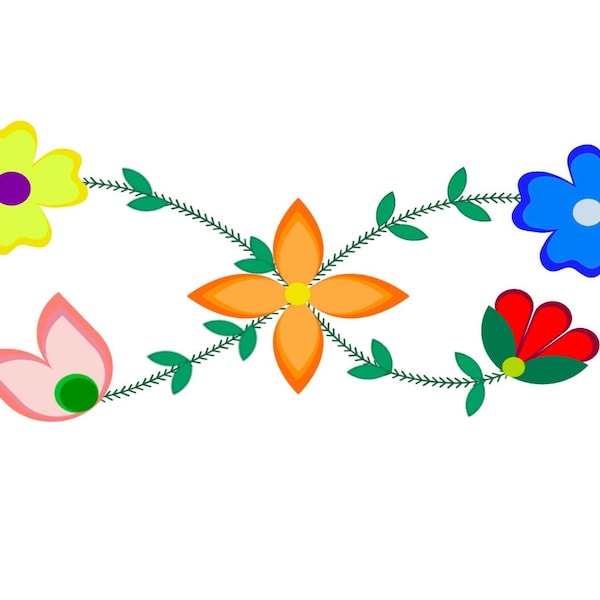 Indigenous floral PNG