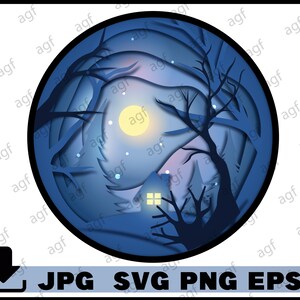 Shadowbox , Shadowbox svg.moon sv