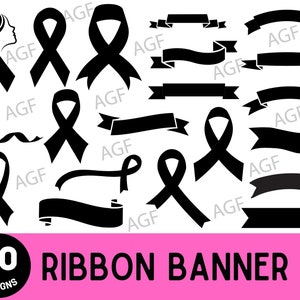 Ribbon Banner Svg, Blank Banner PNG, Vintage Banner Cut File, Cricut Banner SVG, Sublimation Design, Instant Download