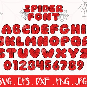 Spider Font SVG, Spider Font SVG, Spider Alphabet SVG, Spider Font, Spider Web Font ,Spider Letters, Spider Silhouette, Spider Font Dxf