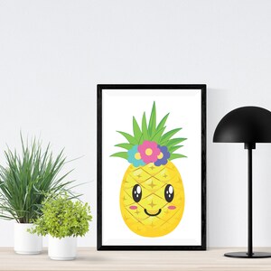 Pineapple SVG, Pineapple Clipart, Pineapple Fruit svg, Pineapple Silhouette Cut Files