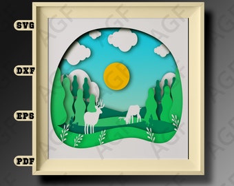 Caixa de sombra SVG 3D