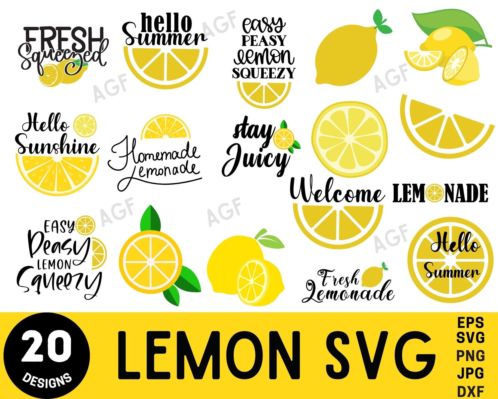 Sweet Summer - Lemonade Pitcher - Lori Whitlock's SVG Shop