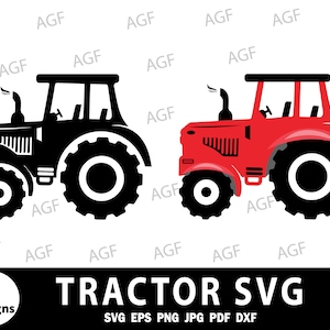 Tractor Svg, Tractor Svg Files, Truck Svg, Birthday Svg, Farm Svg, Farm Clipart