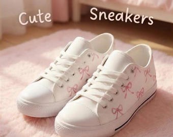 Zapatillas rosas Kawaii | Zapatos pastel adorables | Calzado de estética japonesa | Zapatillas estilo chica suave | Zapatos de moda Harajuku