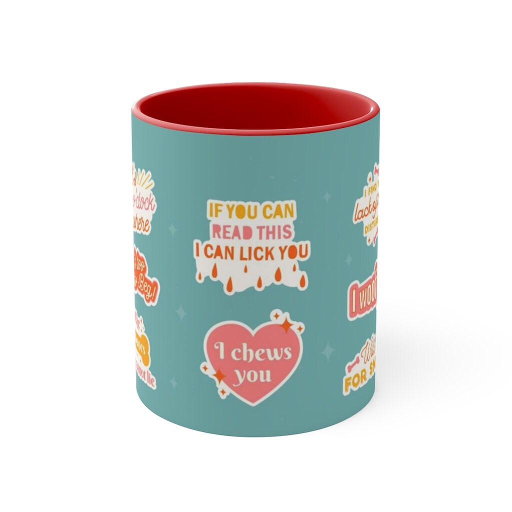 Accent Coffee Mug, 11Oz, Dogs Lover Gift For Her, Him, Friends