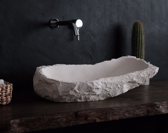 Stone sink (Caliza Capri)