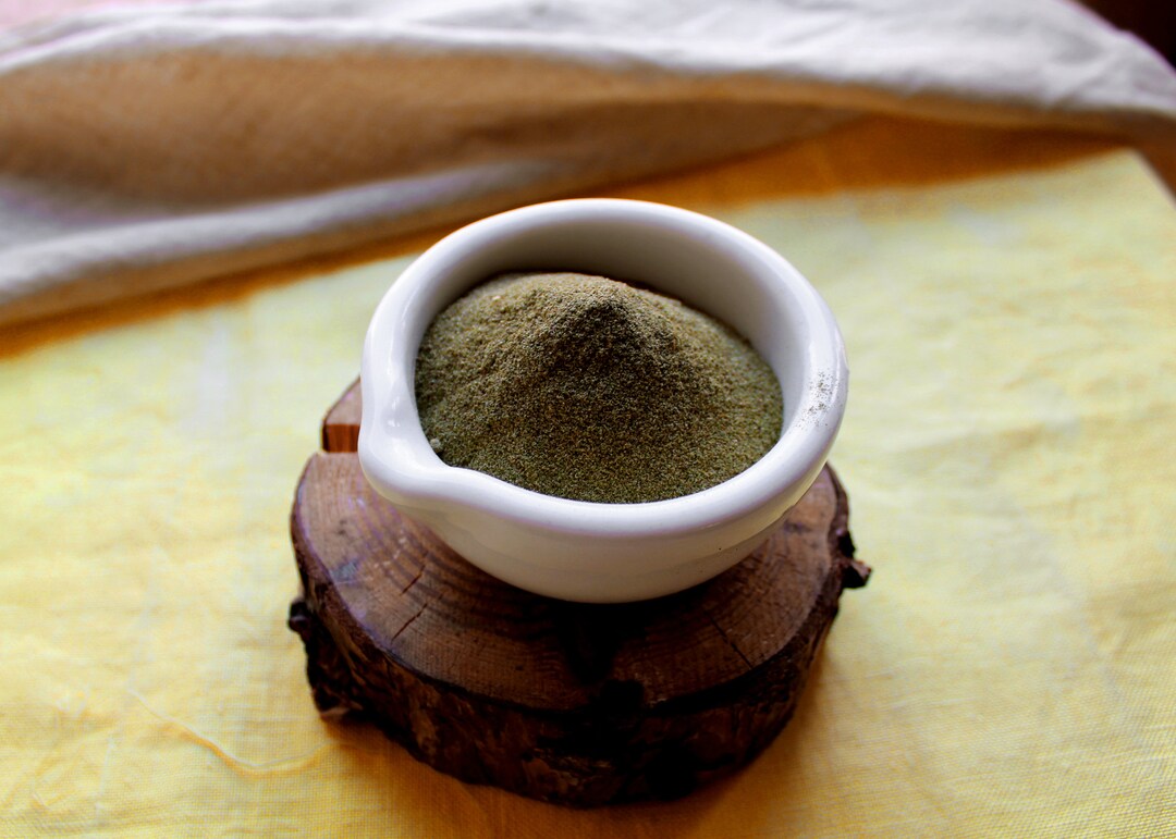 Birch Leaves Powder: Natural Yellow and Green Textile Dye - Etsy
